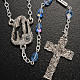Ghirelli rosary, Lourdes, drops 6x4mm s2