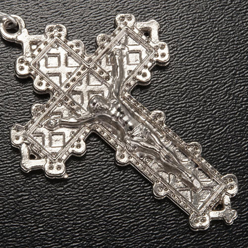 Ghirelli rosary, Lourdes, metallic 7mm 4