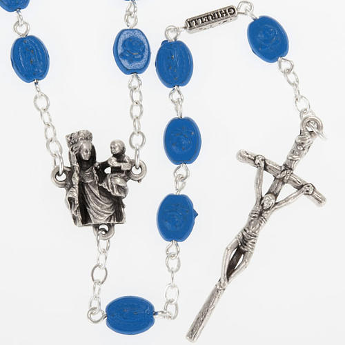 Ghirelli rosary, Notre Dame de Paris medals 6x8mm 1