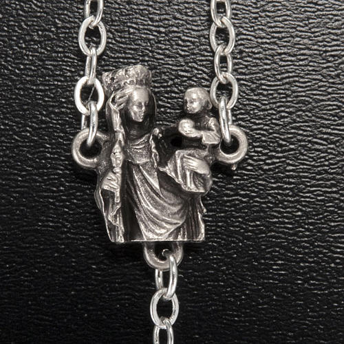 Ghirelli rosary, Notre Dame de Paris medals 6x8mm 3