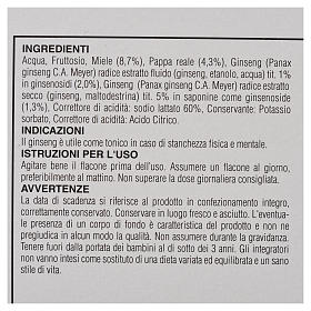 Reinvigorating drink honey, royal jelly, ginseng - Camaldoli s3