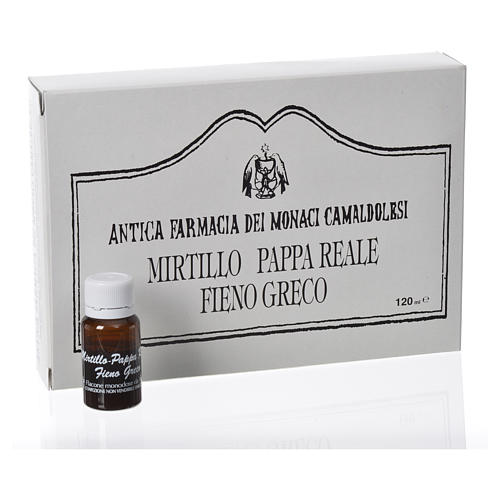 Reinvigorating drink blueberry, royal jelly, fenugreek - Camaldo 1