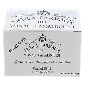 Suplemento alimentar Ampolas mirtilo geleia real feno-grego Camaldoli