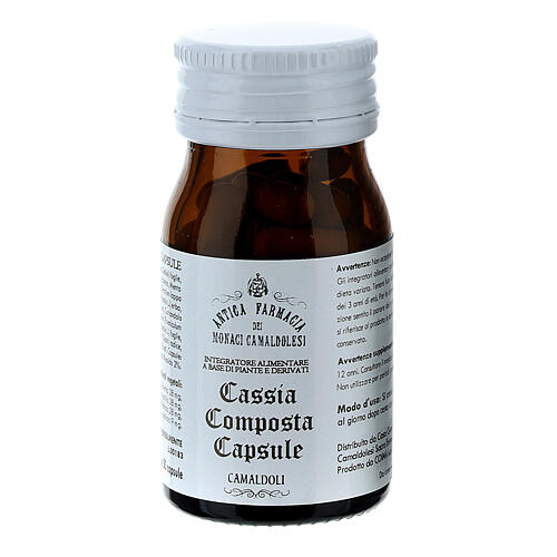 Cassia Composta supplement capsules 50 pcs Camaldoli 2