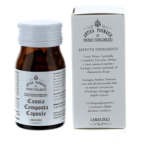 Cassia Composta supplement capsules 50 pcs Camaldoli 3