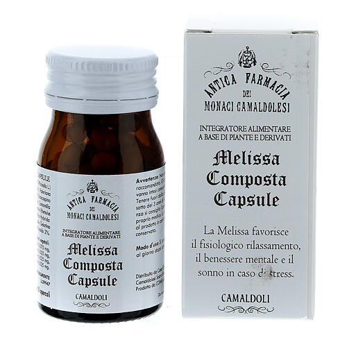 Melissa Composta supplement capsules 50 pcs Camaldoli 1