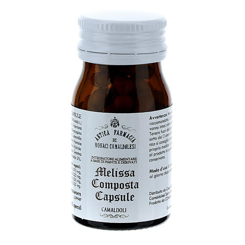Melissa Composta supplement capsules 50 pcs Camaldoli 2