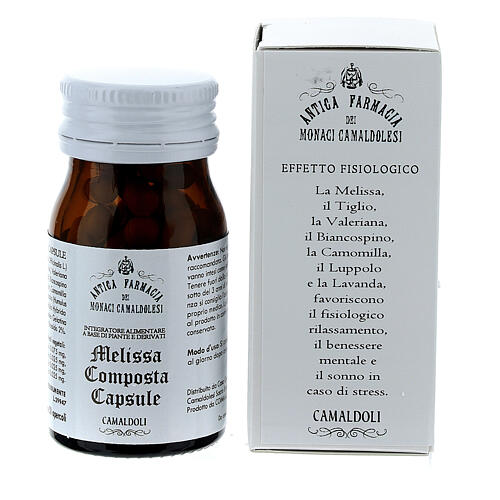 Suplemento alimentar Erva-cidreira 50 cápsulas Camaldoli 3