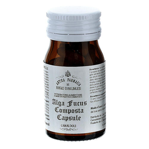 Alga Fucus Composta supplement capsules 50 pcs Camaldoli 2