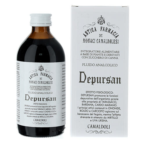 Depursan, reinigendes alkoholfreies Nahrungsergänzungsmittel, Camaldoli, 200 ml 1