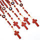 Multi-image wood rosary s1