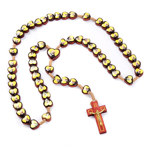 Father Pius- Mother Mary multi-image rosary 3