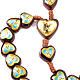 Heart-shaped beads multi-image rosary s3