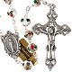 Cloisonné rosary with round 8mm beads s1