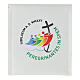 Bustina rosario logo ufficiale Giubileo 8x9 cm LATINO s2