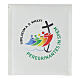 Official Jubilee logo rosary holder 8x9 cm LATIN s2