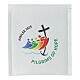 Bustina rosario Giubileo Pellegrini Speranza 8x9 cm INGLESE s2
