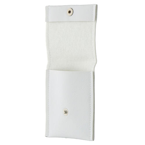 Pochette chapelet ALLEMAND 8x9 cm logo officiel Jubilé 2025 3
