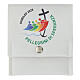 Porta-terço logótipo oficial Jubileu 2025 8x9 cm ITALIANO s1