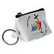 Rosary bag with Jubilee official logo, ENGLISH, white, 2.5x3.5x2 in s2