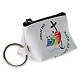 White small bag with official Jubilee 2025 ENGLISH logo 6x10x5 cm s2