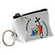 White wallet with 2025 Jubilee logo in SPANISH, 2.5x3x2 in s2