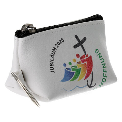 Small wallet with official Jubilee logo, 2.5x3x2 in, GERMAN 2