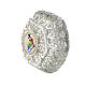 Jubilee 2025 rosary holder in 800 silver hexagon filigree s3
