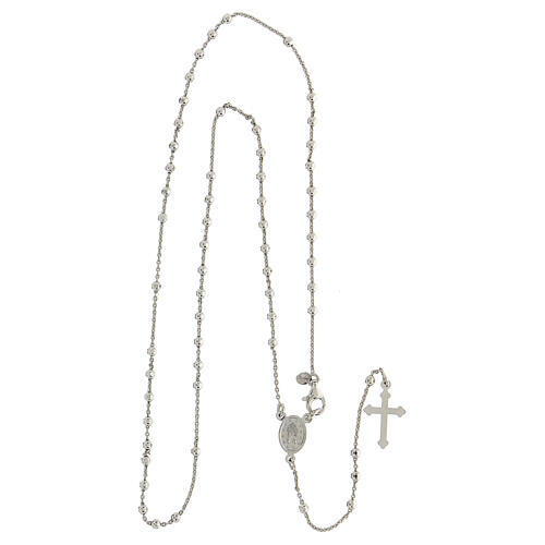 925 silver rosary Miraculous Madonna Saint Rita 5