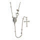 925 silver rosary Miraculous Madonna Saint Rita s3