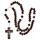 Chapelet franciscain bois clair s4