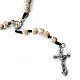 Wood rosary wtih crosses s2