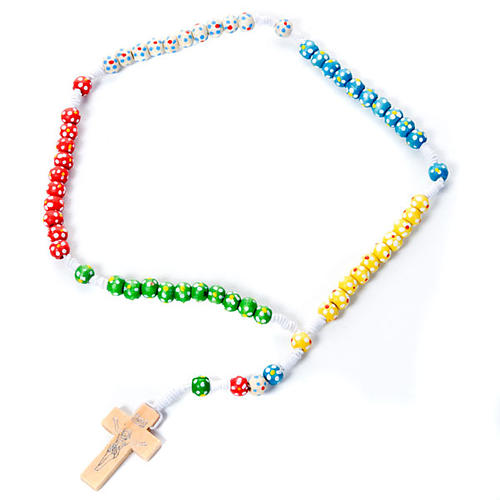 Missionary rosary with flowers 1