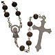 Wood rosary with 7mm beads s2