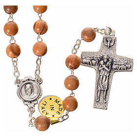 Terços em Madeira: Terço oliveira Papa Francisco Terços em Madeira: Terço oliveira Papa Francisco