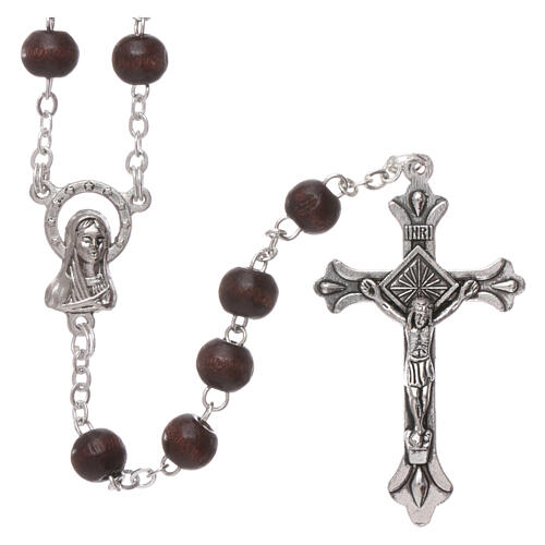 Rosary rosewood 4 mm 1