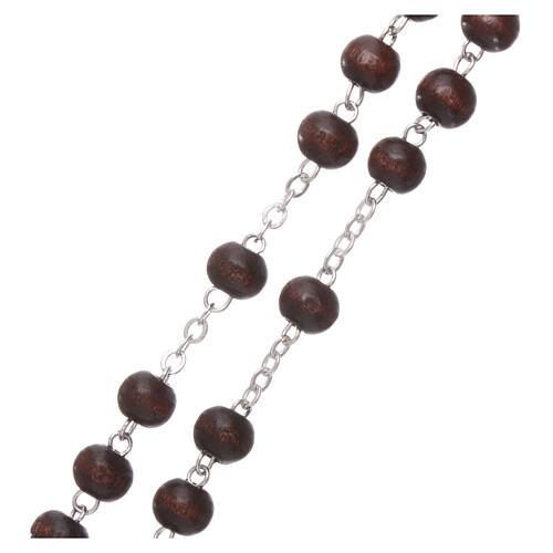 Rosary rosewood 4 mm 3