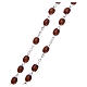 Rosary of natural wood 4 mm beads s3