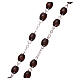 Rosary rosewood 4 mm beads s3