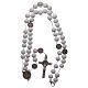 St Benedict rosary in wood 7 mm s4