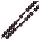 Wooden rosary 8 mm with snap-hook s3