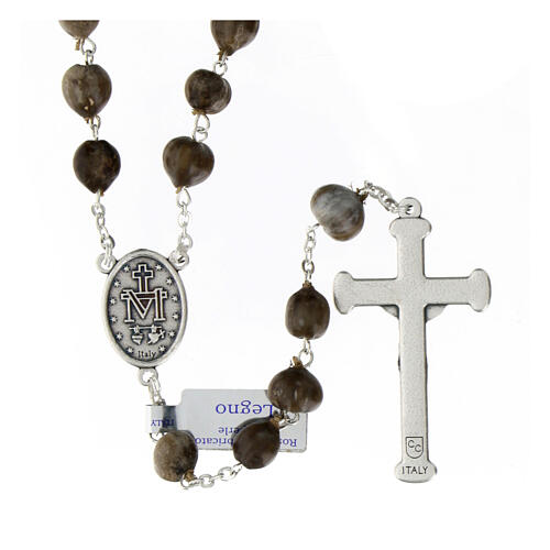 Job's tears rosary with beads 7 mm 2