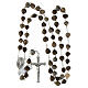 Job's tears rosary with beads 7 mm s4