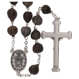 Rosari legno: Rosario lacrime di Giobbe legno 7 mm