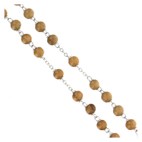 Rosary with olive wood beads 6 mm 3