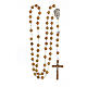 Rosary with olive wood beads 6 mm s4