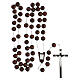 Wall rosary withy inalyed round beads s8