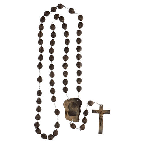 Brown bedboard rosary 4