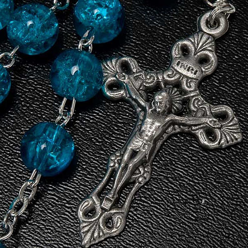 Cracked crystal rosary 2