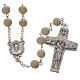 Jasmine perfumed rosary beads, white, Pope Francis s5